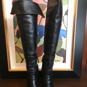 Tory Burch OTK Black Boots
